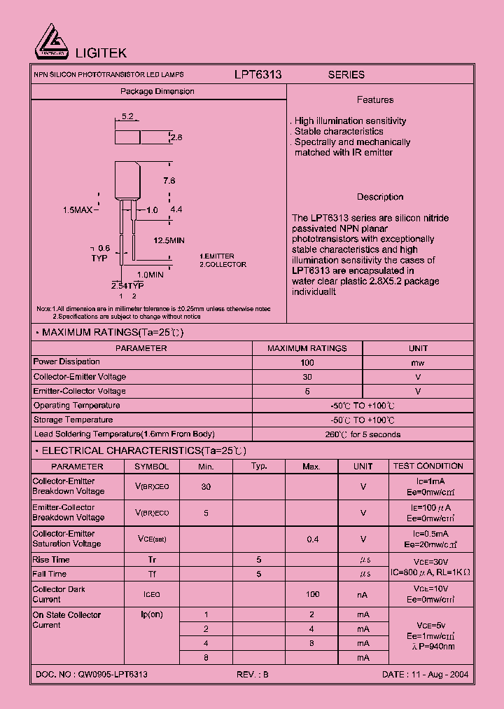 LPT6313_9017650.PDF Datasheet