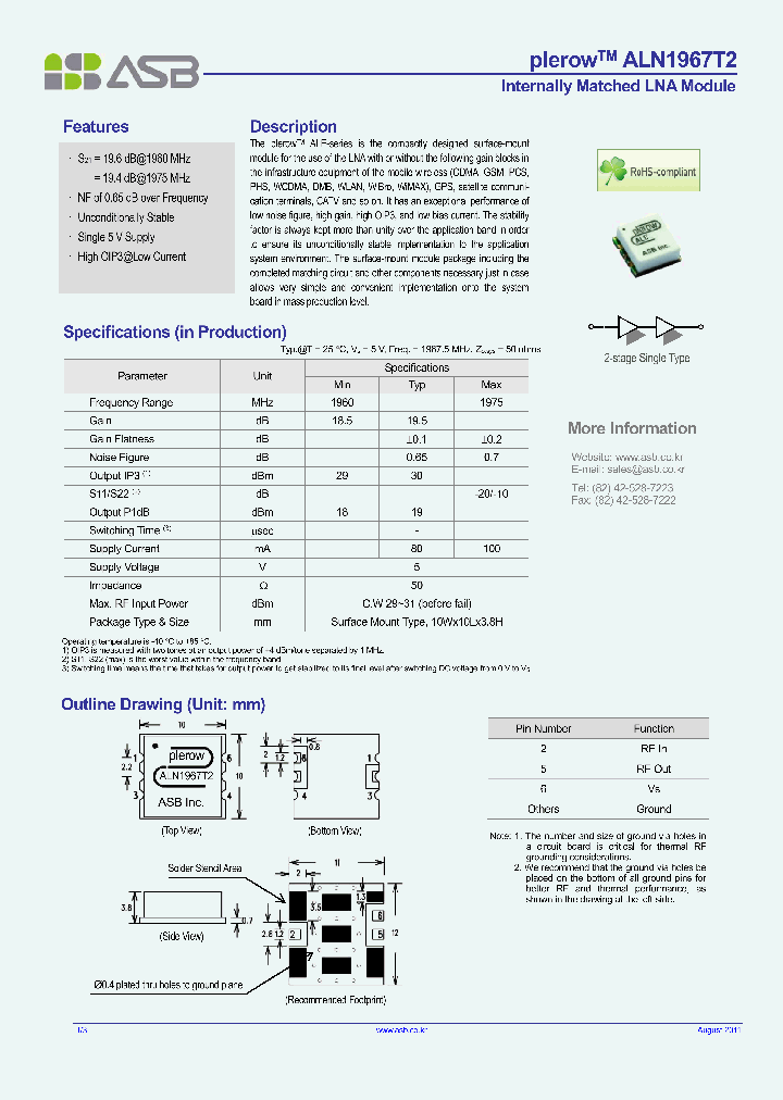 ALN1967T2-13_9017886.PDF Datasheet