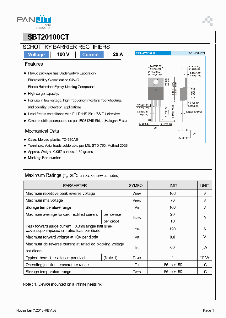 SBT20100CT-T0-00001_9018017.PDF Datasheet