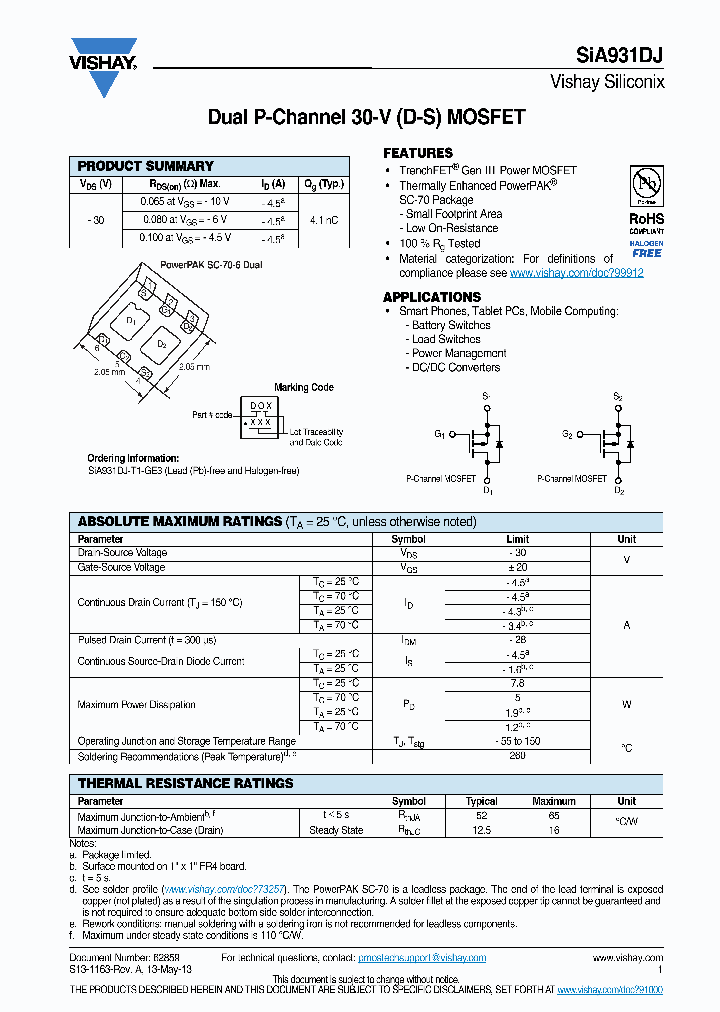 SIA931DJ_9018440.PDF Datasheet