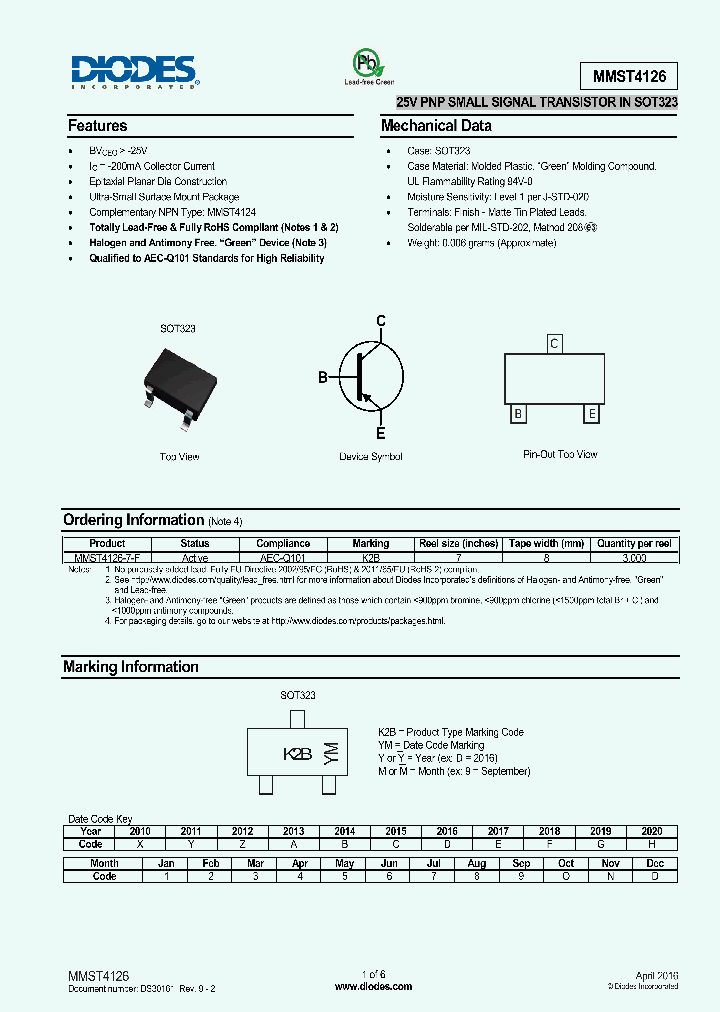 MMST4126_9018478.PDF Datasheet