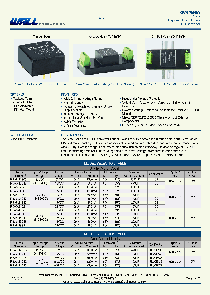 RBA6-12D05_9018710.PDF Datasheet