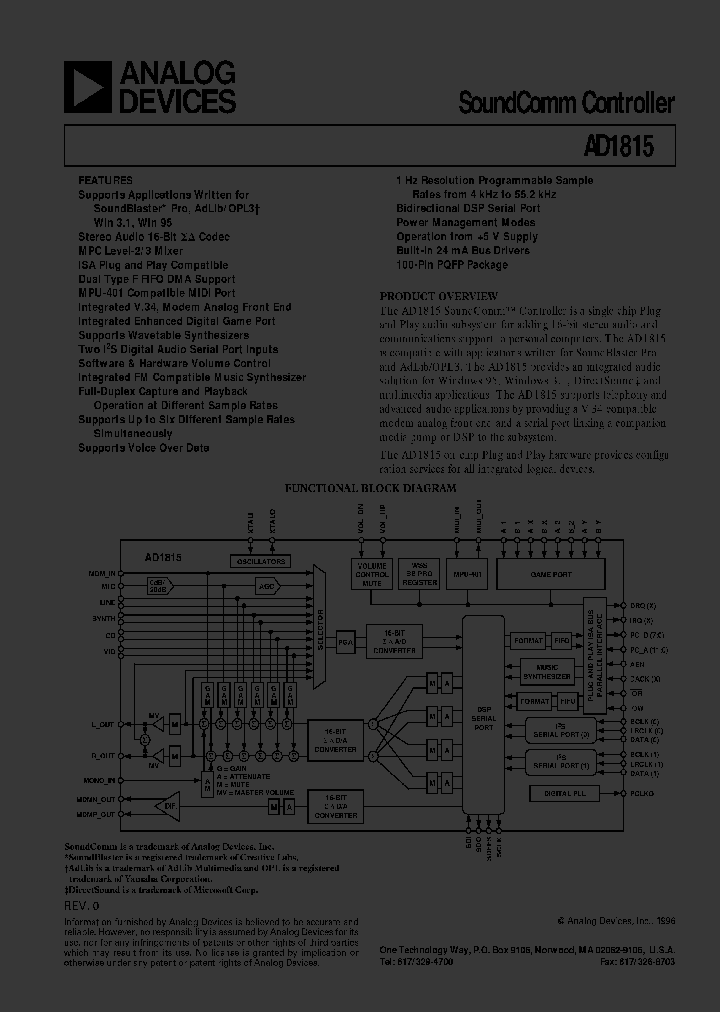 AD1815_9019045.PDF Datasheet