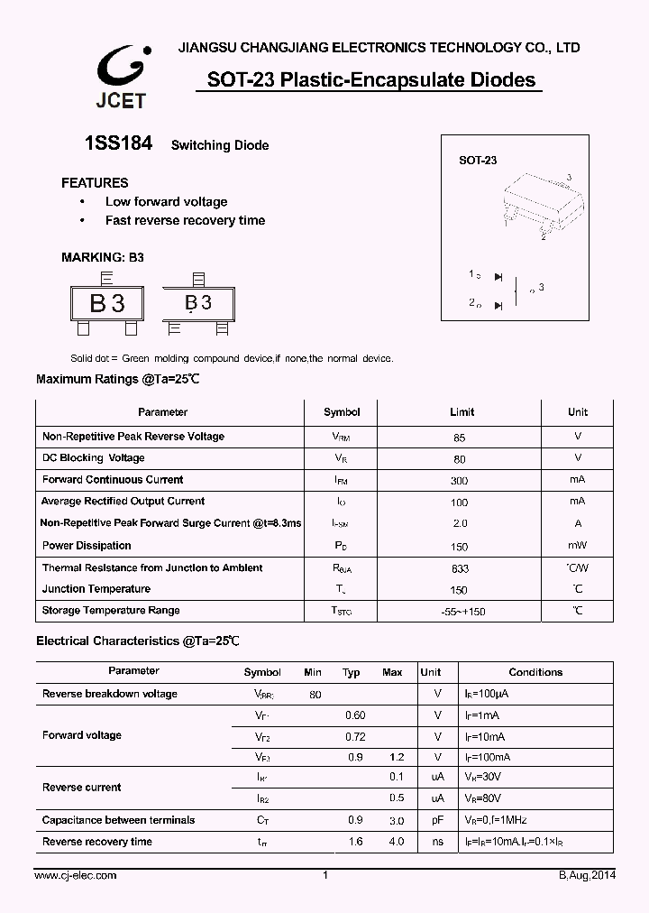 1SS184_9019064.PDF Datasheet