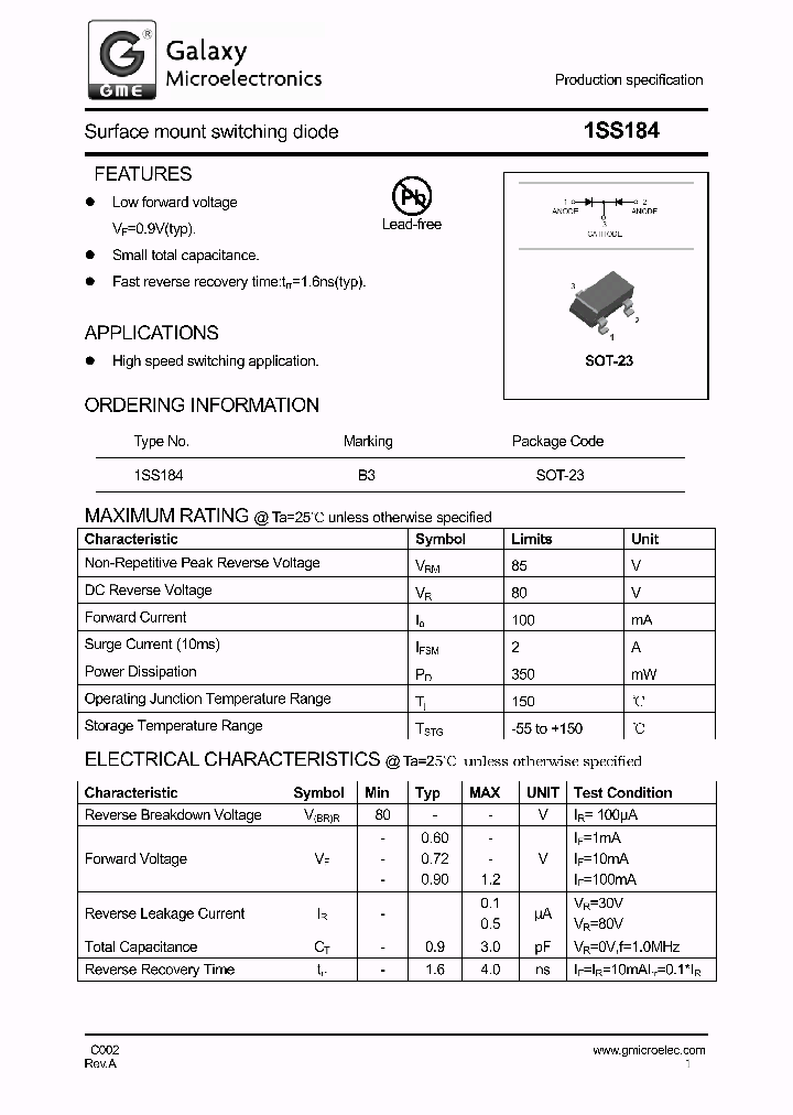 1SS184_9019068.PDF Datasheet