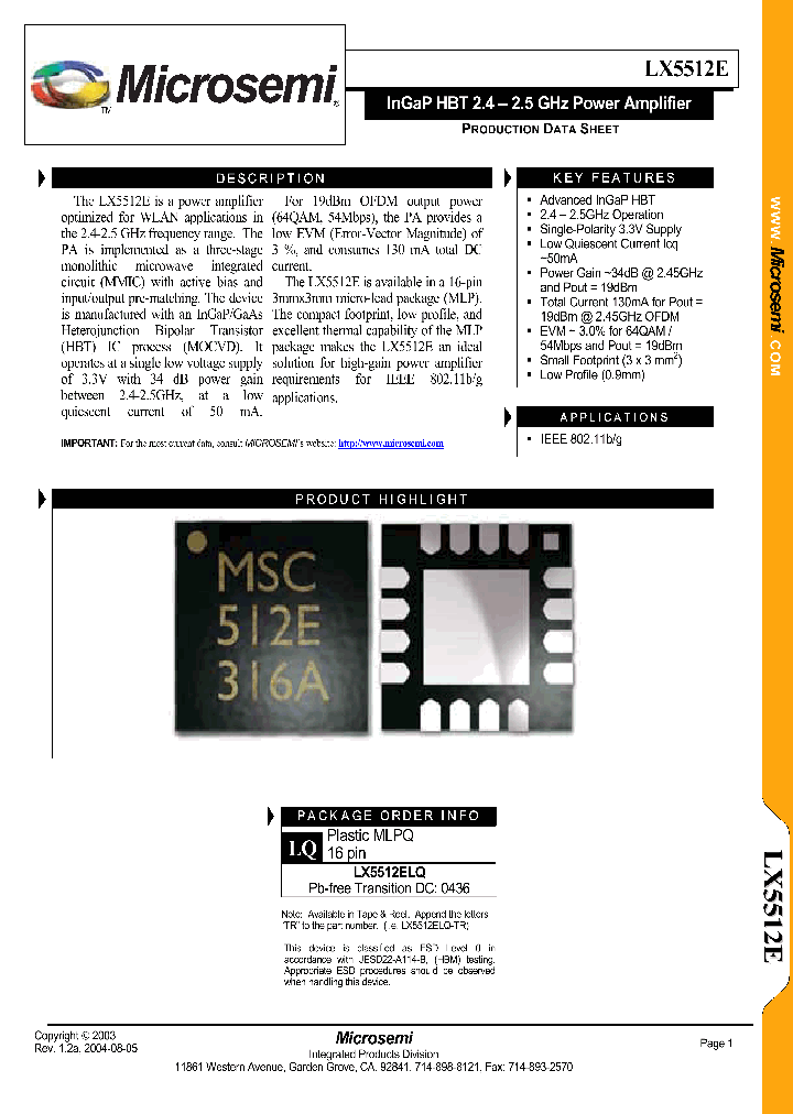 LX5512ELQ-TR_9019341.PDF Datasheet