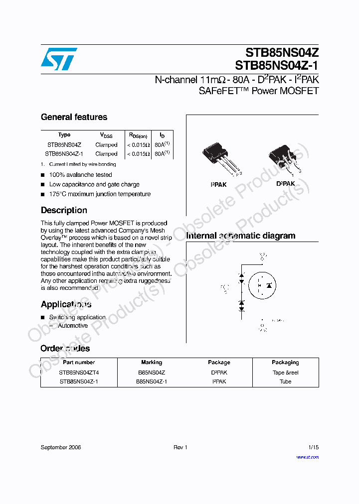 STB85NS04Z-1_9019411.PDF Datasheet