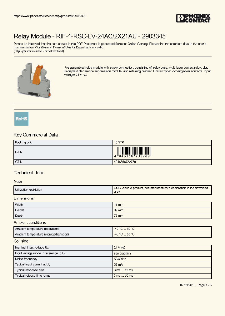 RIF-1-RSC-LV-24AC_9019663.PDF Datasheet
