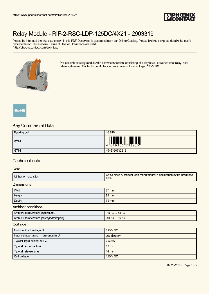 RIF-2-RSC-LDP-125DC_9019667.PDF Datasheet