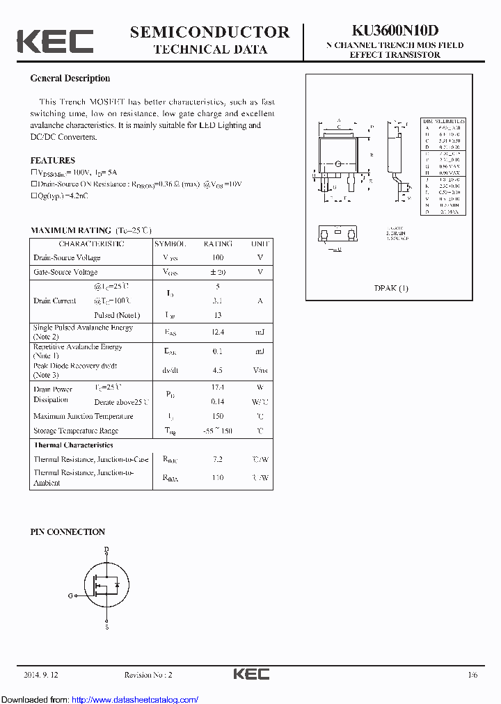 KU3600N10D_9019867.PDF Datasheet