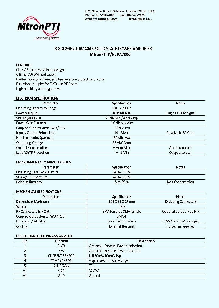 PA7006_9020043.PDF Datasheet