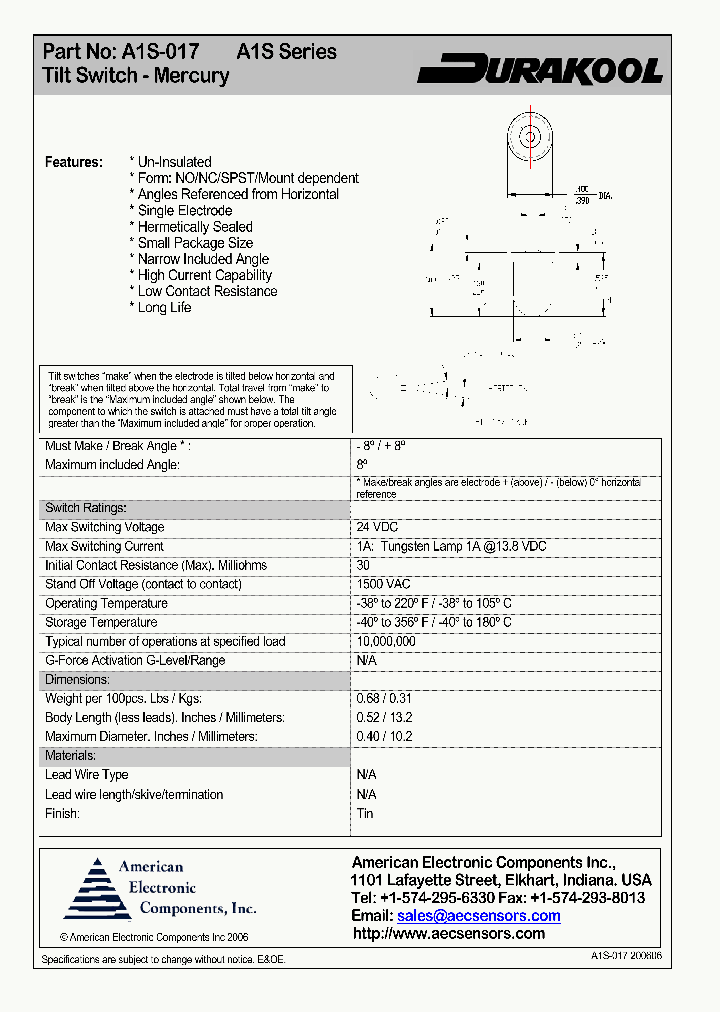 A1S-017_9020051.PDF Datasheet