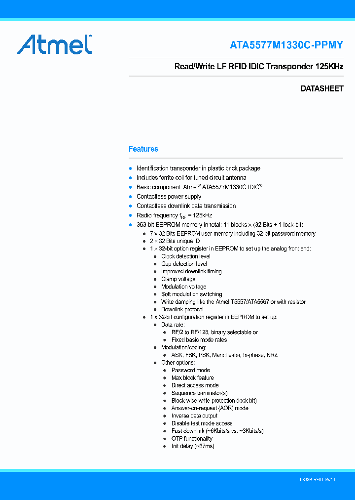 ATA5577M1330C-PPMY-14_9020247.PDF Datasheet