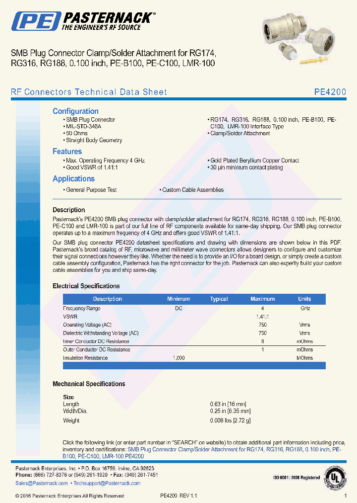 PE4200_9020354.PDF Datasheet