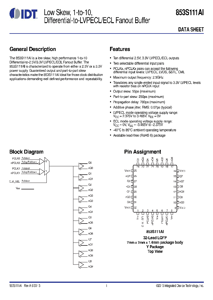 853S111AI_9020466.PDF Datasheet