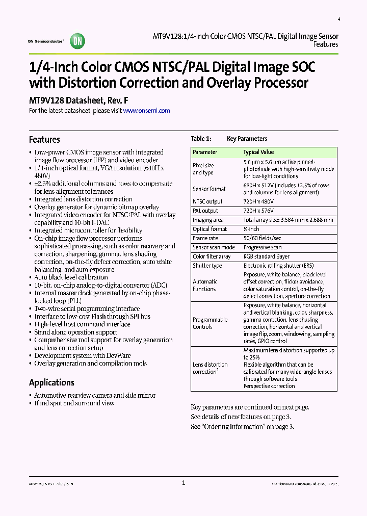MT9V128D00XTCK22BC1-200_9020685.PDF Datasheet