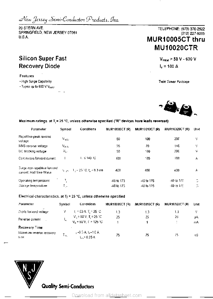 MUR10005CT_9020719.PDF Datasheet