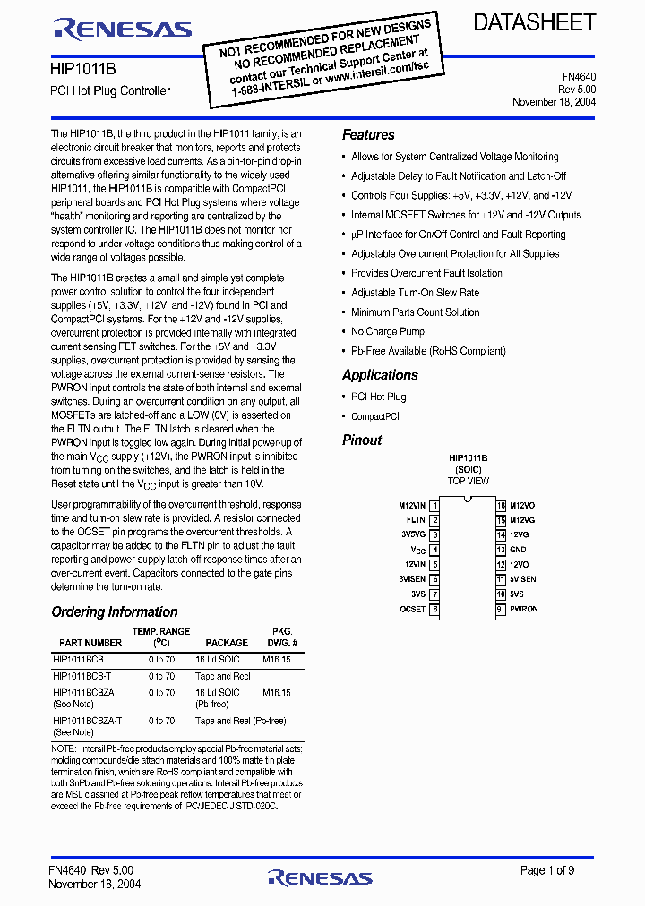 HIP1011BCBZA_9021079.PDF Datasheet