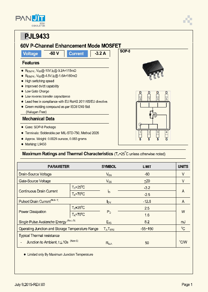 PJL9433_9022155.PDF Datasheet