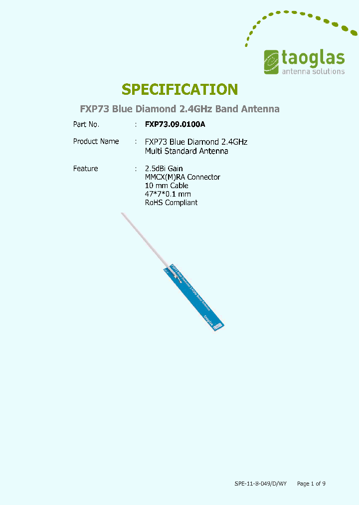 FXP73090100A_9023108.PDF Datasheet