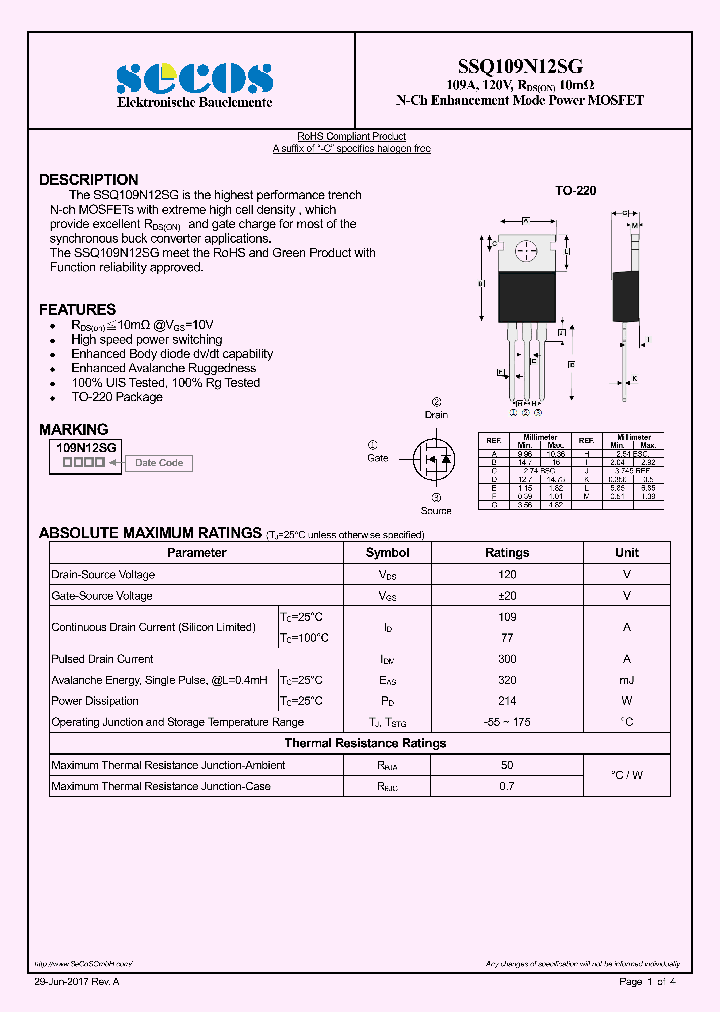 SSQ109N12SG_9023732.PDF Datasheet