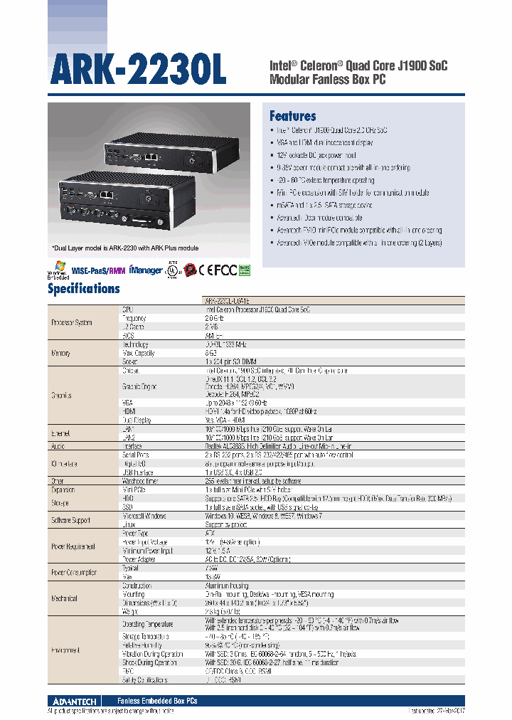 ARK-2230L-U0A1E_9023977.PDF Datasheet
