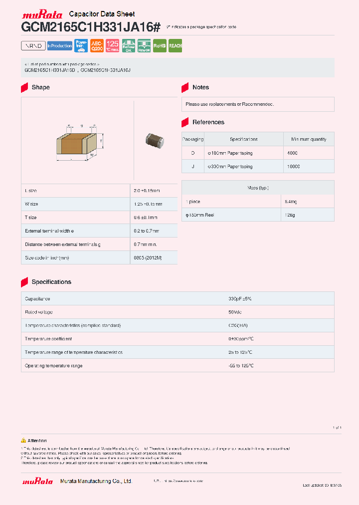 GCM2165C1H331JA16_9023745.PDF Datasheet