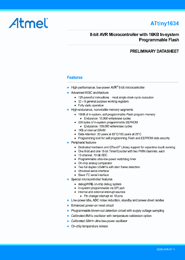 ATTINY1634-14_9023471.PDF Datasheet
