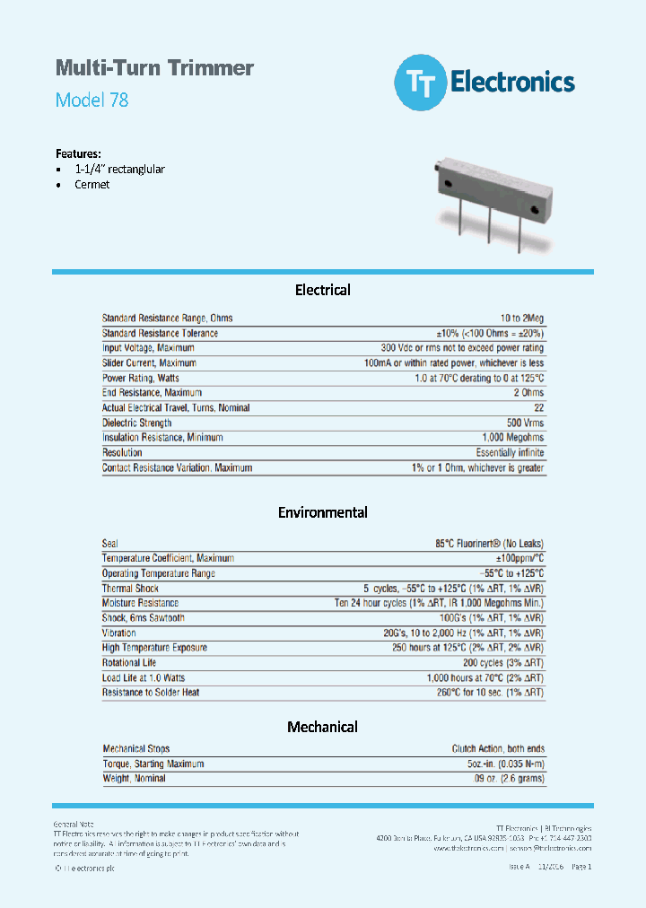 MODEL78_9024035.PDF Datasheet