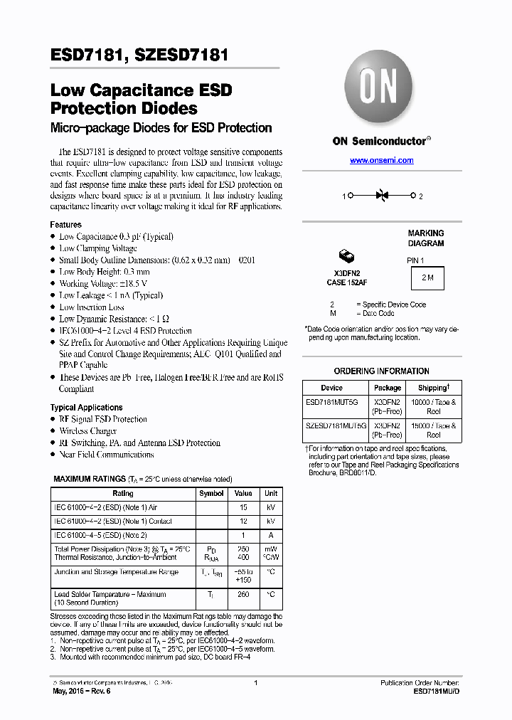 ESD7181-16_9024354.PDF Datasheet