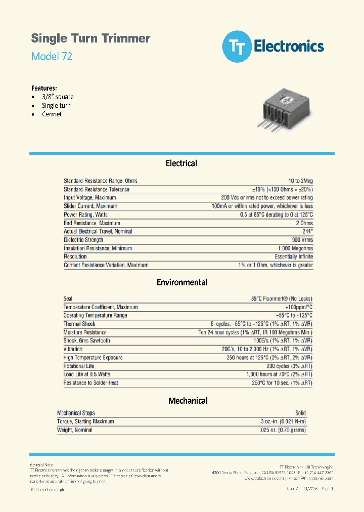MODEL72_9024034.PDF Datasheet