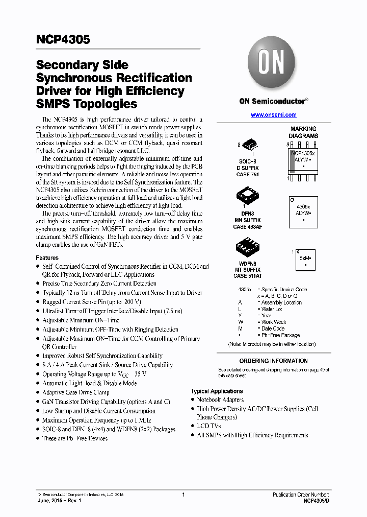NCP4305DDR2G_9025158.PDF Datasheet