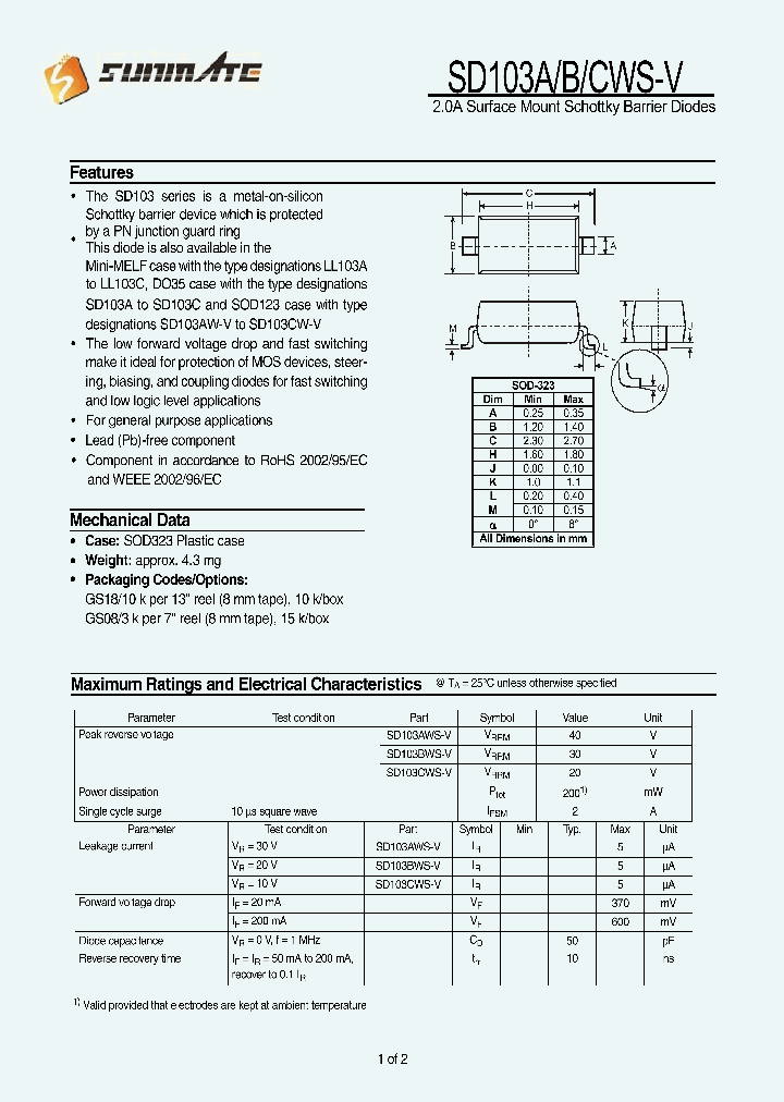 SD103CWS-V_9025564.PDF Datasheet