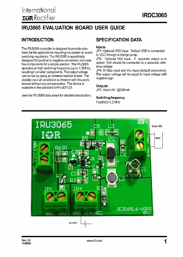 IRDC3065_9026549.PDF Datasheet
