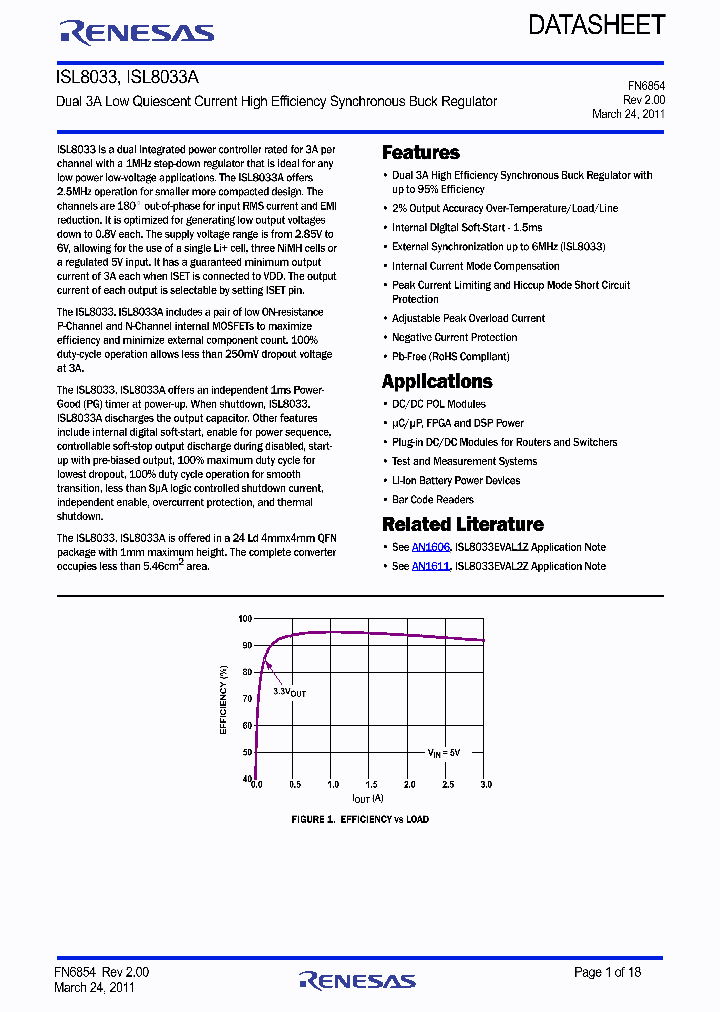 ISL8033_9026784.PDF Datasheet