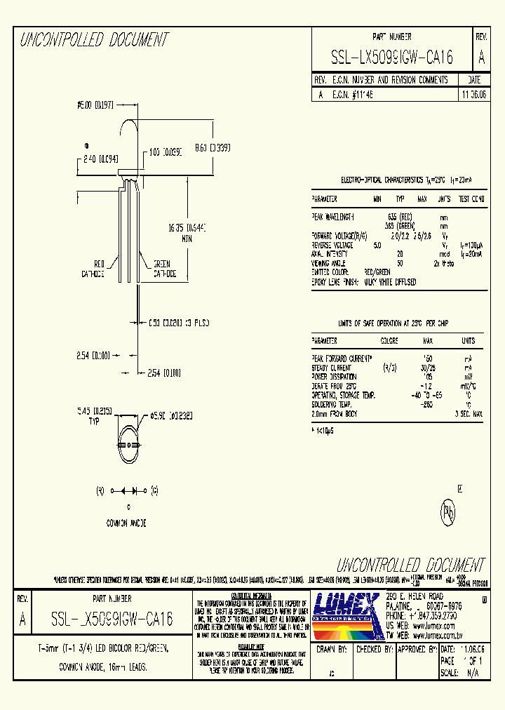 SSL-LX5099IGW-CA16_9027056.PDF Datasheet
