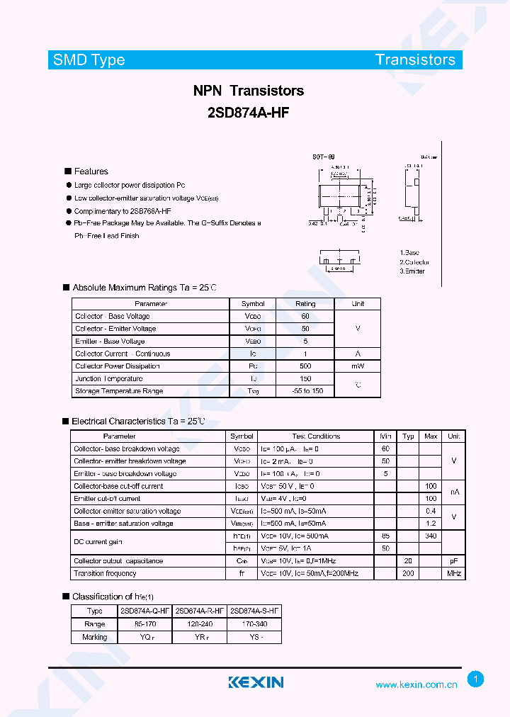 2SD874A-S-HF_9027137.PDF Datasheet
