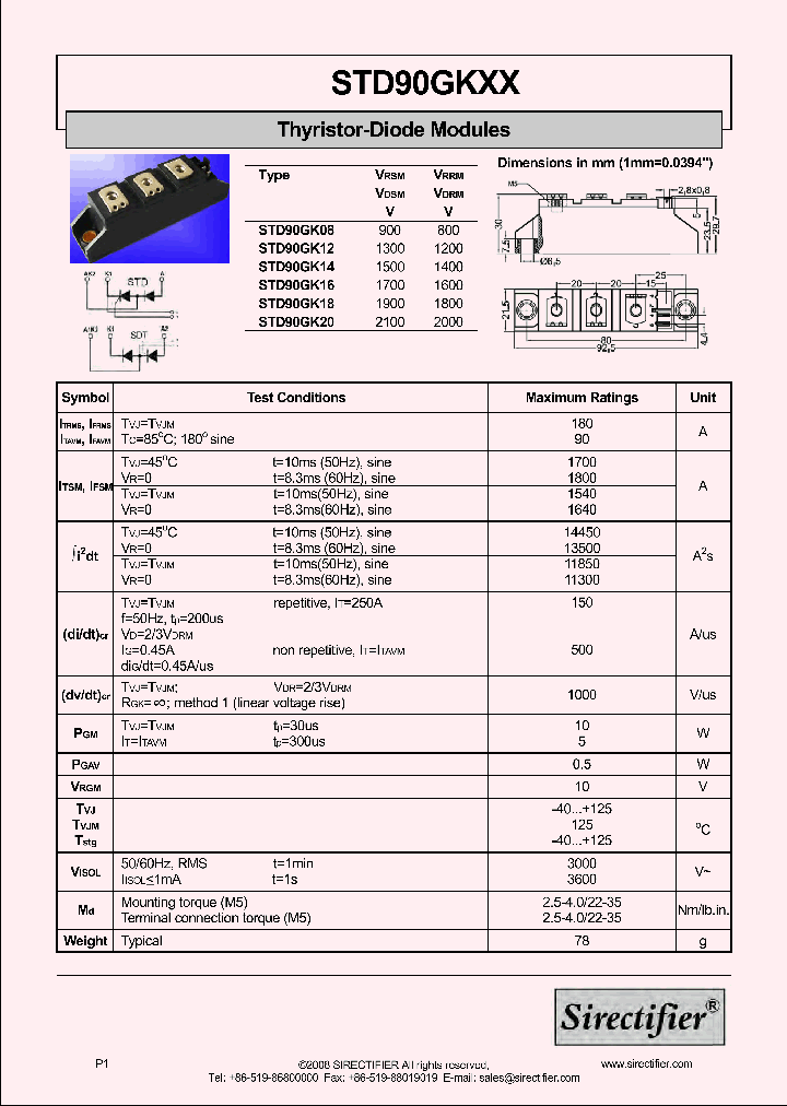 STD90GK08_9027120.PDF Datasheet