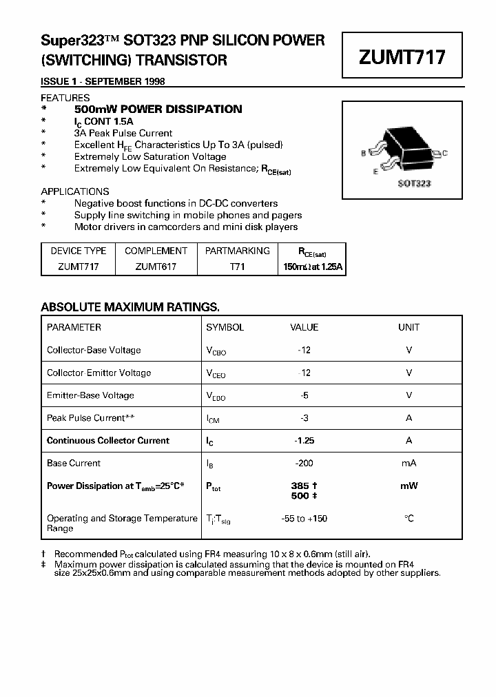 ZUMT717_9027227.PDF Datasheet