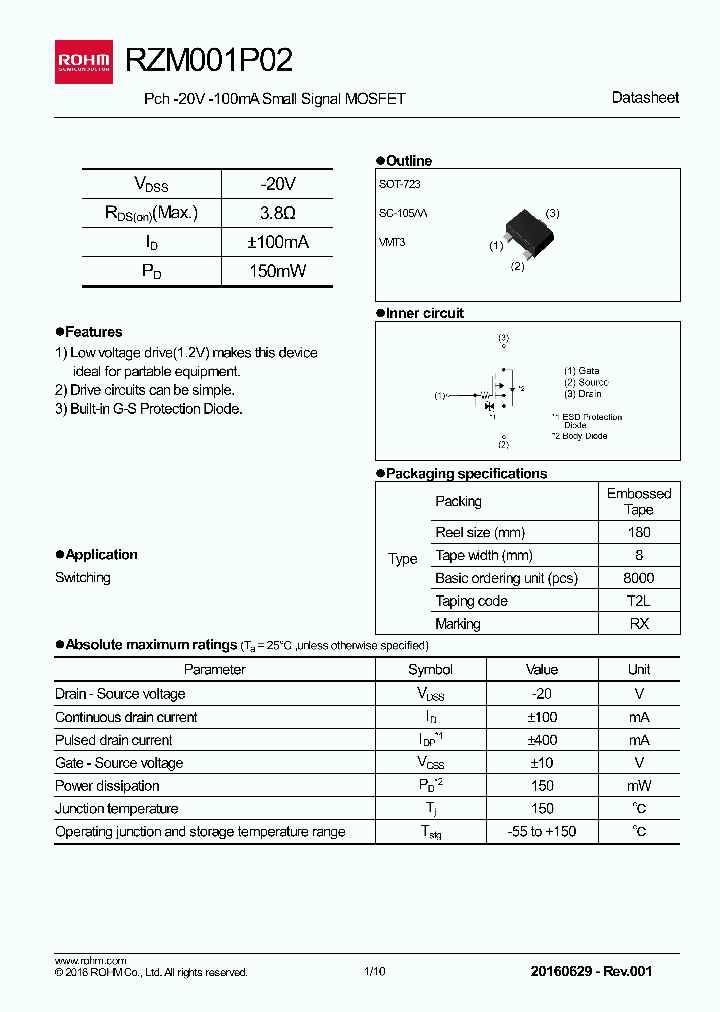 RZM001P02_9027454.PDF Datasheet