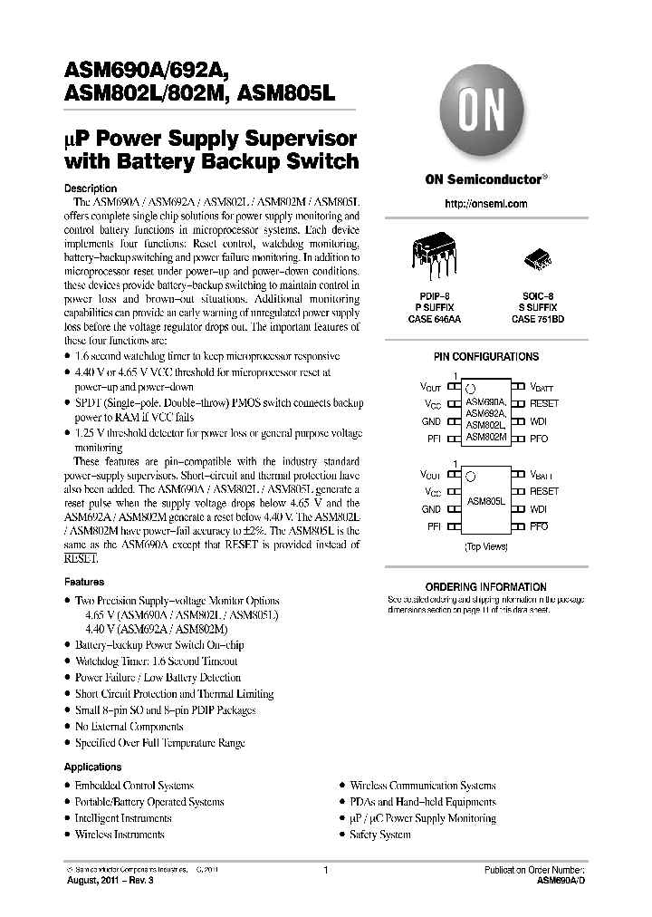 ASM692ACPAF_9027669.PDF Datasheet