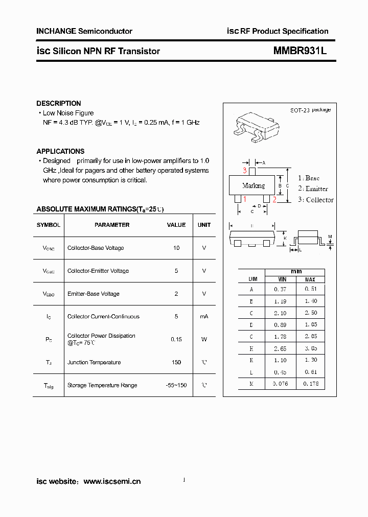 MMBR931L_9027895.PDF Datasheet