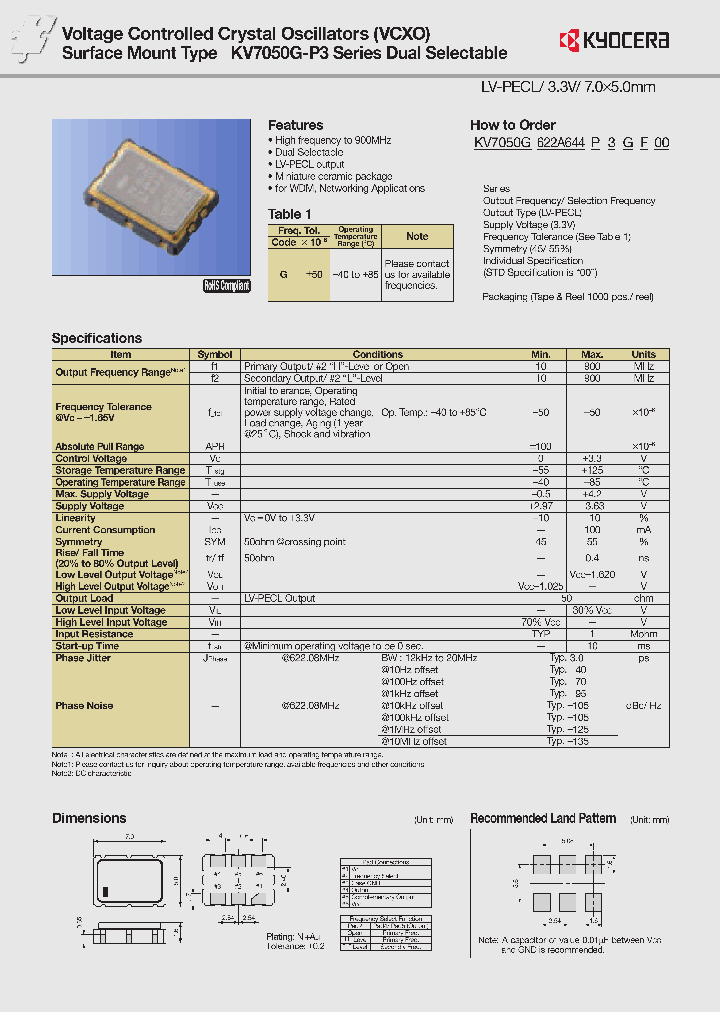 KV7050G622A644P3GF00_9028276.PDF Datasheet