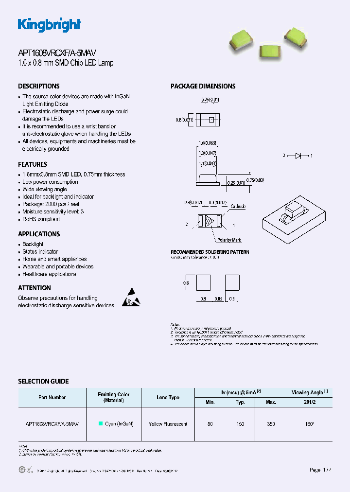 APT1608VRCXF-A-5MAV_9028423.PDF Datasheet