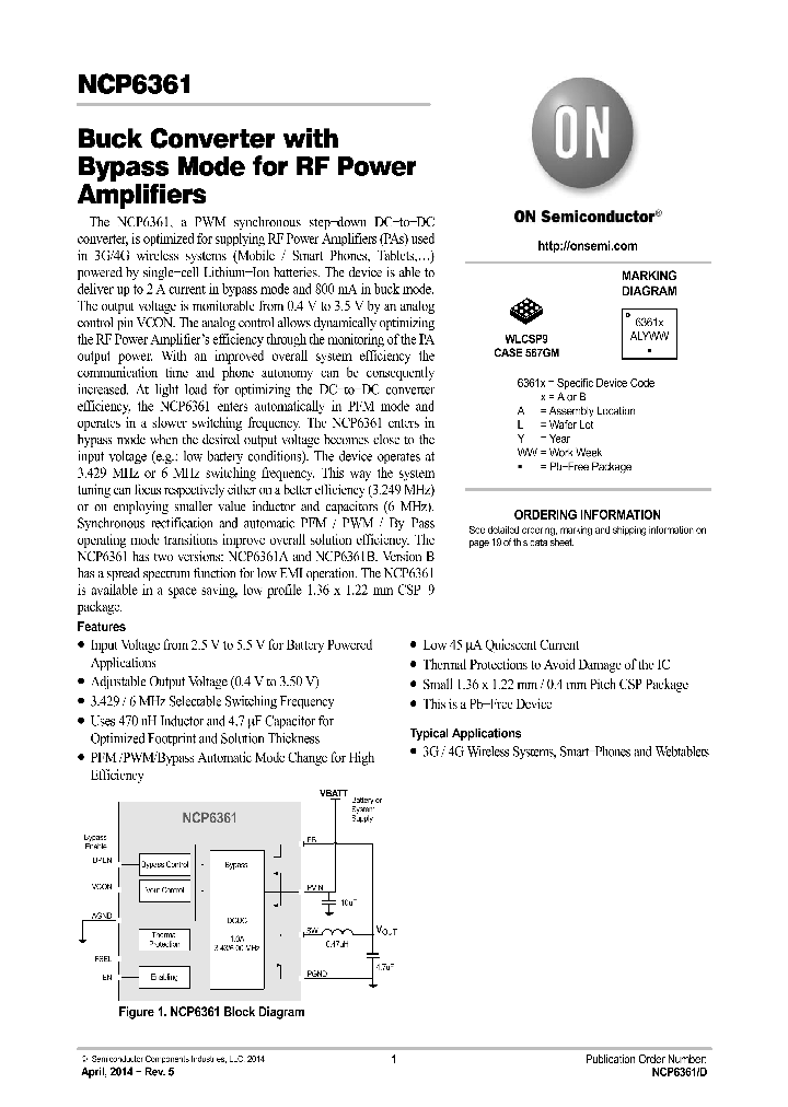 NCP6361BFCCT1G_9028641.PDF Datasheet