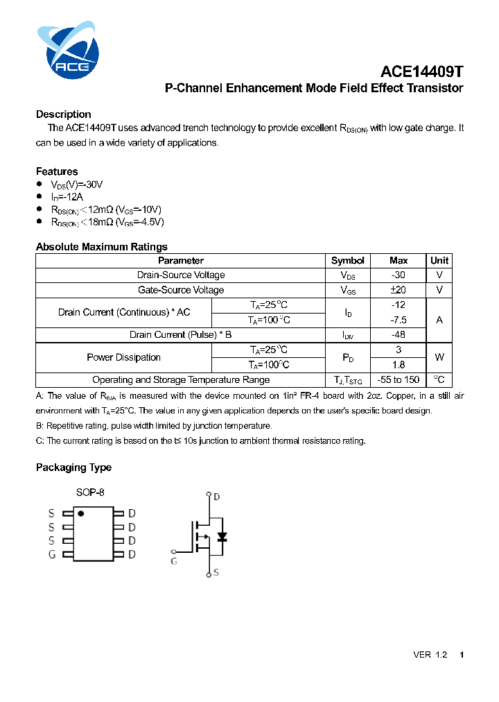 ACE14409TFMH_9029145.PDF Datasheet