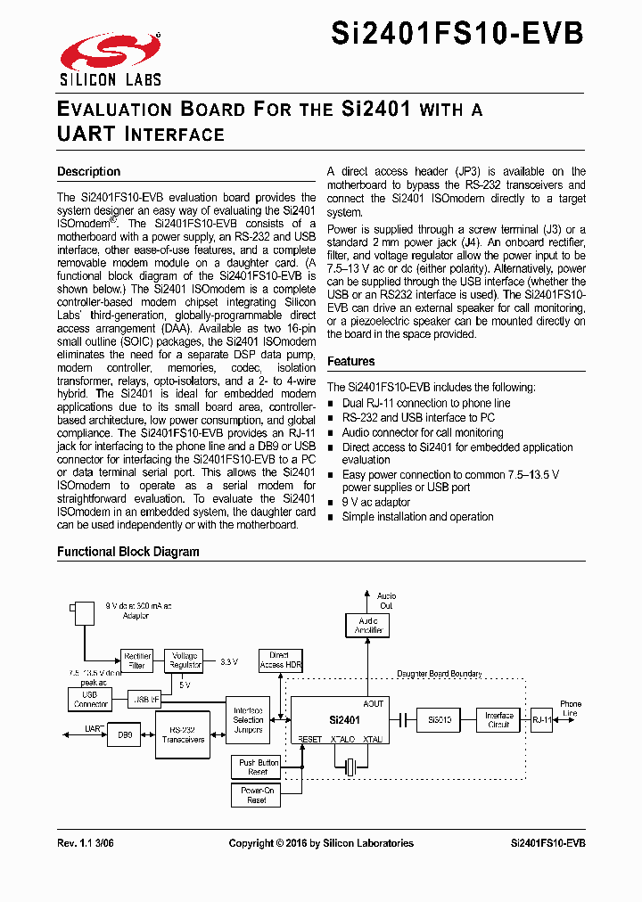 SI2401FS10-EVB_9029222.PDF Datasheet