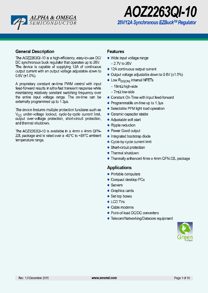 AOZ2263QI-10_9029525.PDF Datasheet