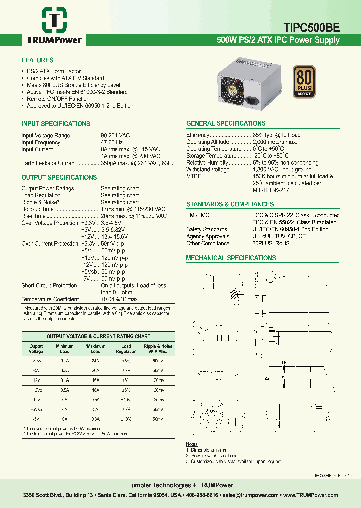 TIPC500BE_9029760.PDF Datasheet