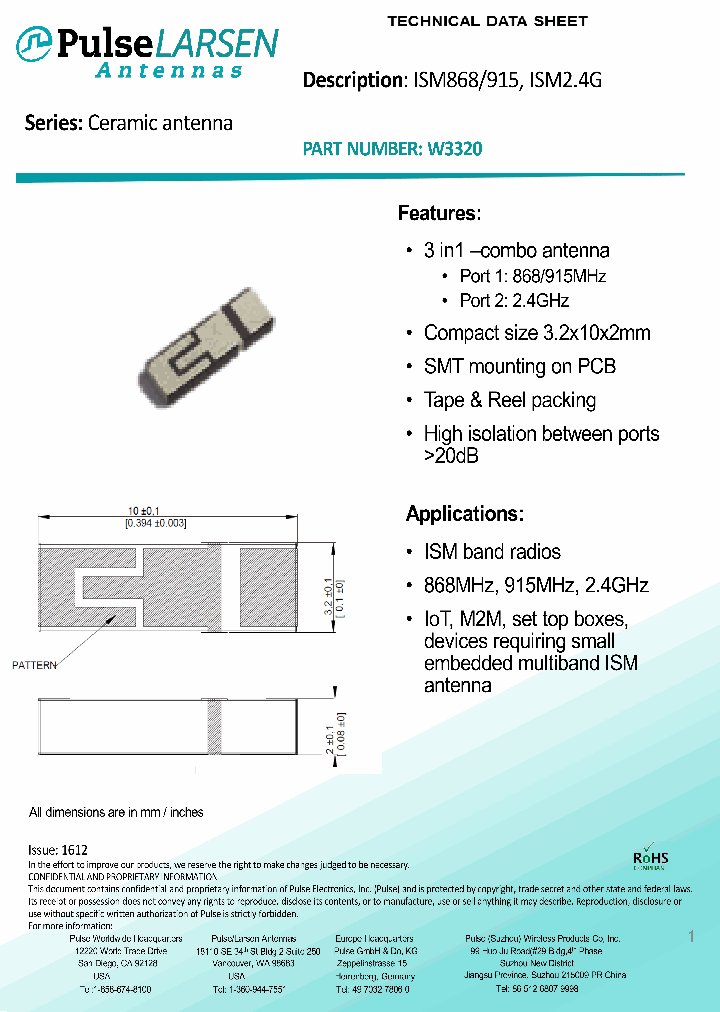 W3320_9029990.PDF Datasheet